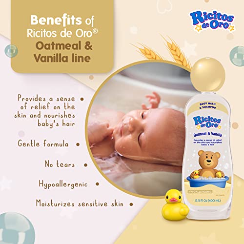רייטוס דה אורו סבון בר שיבולת שועל סבון בר היפואלרגני עם שיבולת שועל מסייע בלחות עור התינוק עור עדין, 6 חבילות,