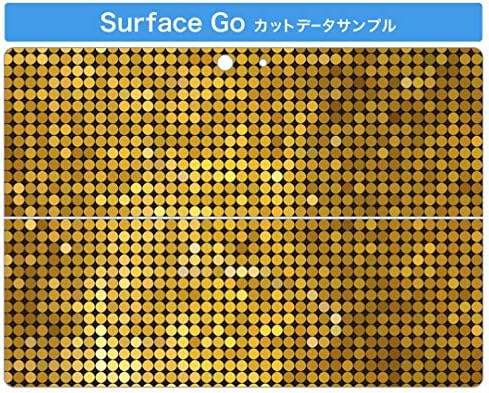 כיסוי מדבקות Igsticker עבור Microsoft Surface Go/Go 2 עורות מדבקת גוף מגן דק במיוחד 001949 נוצץ זהב