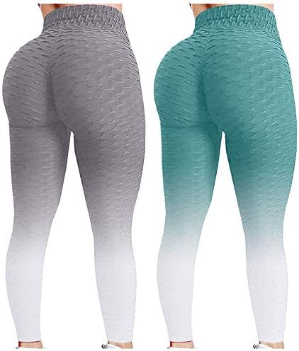 מכנסי יוגה של מיאשוי הרמת קת מרובעת 2 pc פועלת יוגה פעילות גופנית מותניים גבוהות למכנסי הירך המותניים של מכנסי
