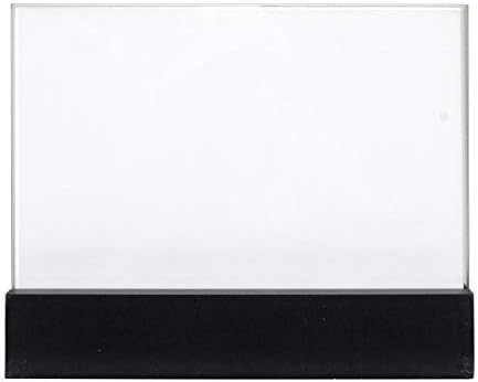 Malden International מעצבת ביטוי שולחן עבודה של נכדות עם מסגרת תמונה מצורפת של Word Silver, 4x6, שחור