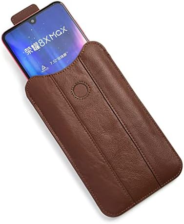 קליפ חגורה נרתיק טלפונים לעור לחגורה ל- iPhone11 Pro Max, XS Max, 8 Plus, 7 Plus, 6 Plus, 6S Plus, מקורי טלפונים סלולריים מקוריים