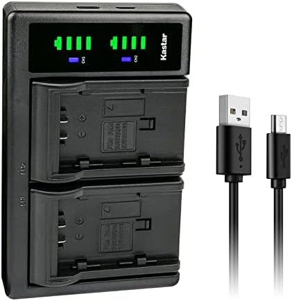 KASTAR CGA-DU14 LTD2 מטען סוללות USB תואם ל- PANASONIC PV-GS19, PV-GS29, PV-GS31, PV-GS33, PV-GS34, PV-GS35,