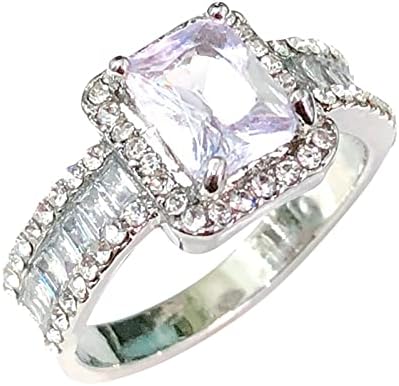2023 חדש טבעת נשים חתונה את טבעת לחברה אירוסין מיוחד תכשיטי הכלה טבעות אקריליק טבעות גודל 8
