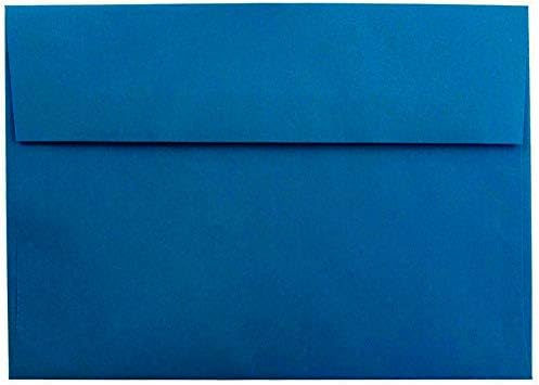 מעטפת A7 של Royal Blue 50 Coxed A7 עבור עד 5 x 7 כרטיסי ברכה, הזמנות, הכרזות מגלריית המעטפות
