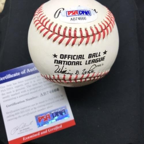 Pee Wee Reese Hof חברי צוות חתמו על בייסבול רובינסון סניידר קמפנאלה PSA/DNA - כדורי בייסבול עם חתימה
