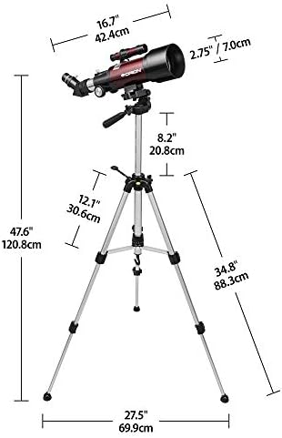אוריון גוסקופ השלישי 70 ממ רפרקטור טלסקופ קיט
