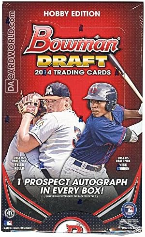 2014 Bowman Draft Picks and Prospects Baseball Boxby Box - חבילות שעוות בייסבול