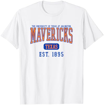 אוניברסיטת טקסס בארלינגטון UTA Mavericks EST. חולצת טריקו תאריך