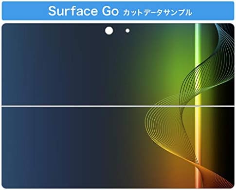 כיסוי מדבקות של Igsticker עבור Microsoft Surface Go/Go 2 עורות מדבקת גוף מגן דק במיוחד 002268 פלואורסצנציה צבעונית