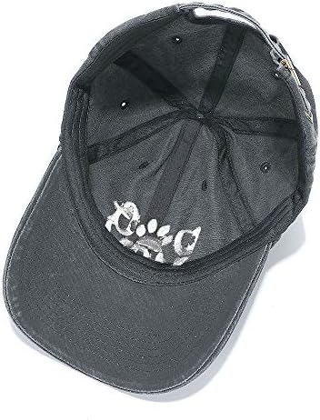 נשים רקום בייסבול כובע במצוקה כותנה בציר אבא כובע לא מובנה ופרופיל נמוך