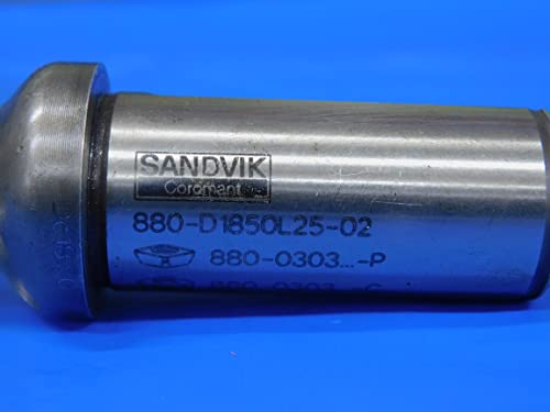 סנדוויק 18.5 מ מ נוזל קירור ניתן לאינדקס הכנס מקדחה 880-ד1850 ל25-02 1 שאנק 2 פל-מגהבייט11377 קף2
