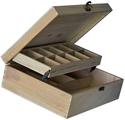 Uxzdx cujux קופסת עץ קופסת עץ מיוצרת רטרו ואלגנטית קופסא קופסא עץ קופסא עץ קופסא לאחסון תכשיטים