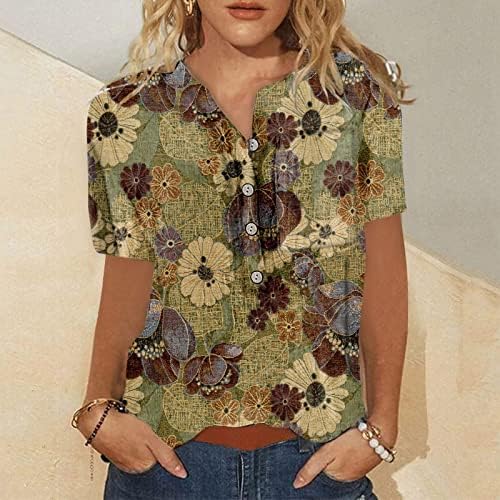 גרפי חולצות לנשים חולצות אופנה לנשימה טרנדי מקרית כיכר צוואר קיץ ללא שרוולים בתוספת גודל
