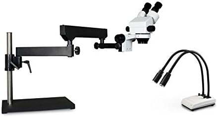 חזון מדעי לעומת-9-איל20 מיקרוסקופ סטריאו זום משקפת, עינית פי 10, זום פי 0.7—4.5, טווח הגדלה פי 7—45, עמוד עמוד זרוע