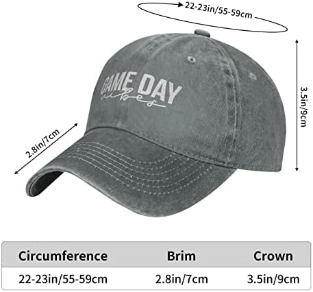 כובע משחק יום ויברציות כובע לגברים בייסבול כובעי כובעים חמודים