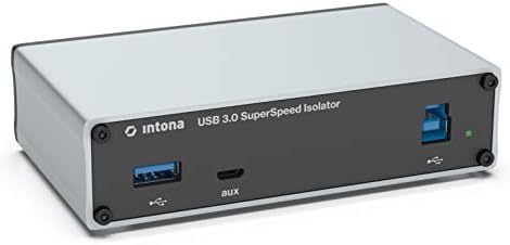 Intona 7055-C USB 3.0 SuperSpeed ​​מבודד, 1KVRMS, הגנה על 20KV ESD. תומך במהירות מלאה של 12 מגהביט לשנייה, מהירות גבוהה 480