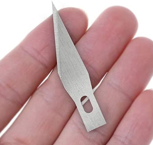 11 להבי נירוסטה חריטת סכיני להבי חותך מלאכת סכיני גילוף עור מלאכות אזמל סכין לגלף עץ כלים -