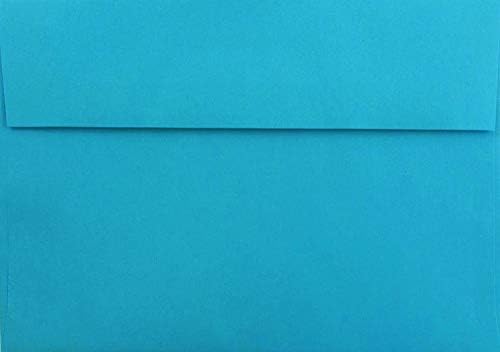 כחול בהיר 25 חבילה א2 מעטפות עבור 4 1/8 איקס 5 1/2 כרטיסים, הזמנות, הודעות על ידי גלריית המעטפה