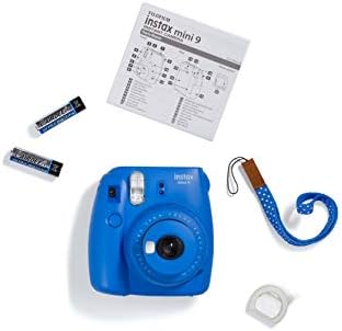 פוג ' יפילם אינסטקס מיני 9 מצלמה מיידית, כחול קובלט