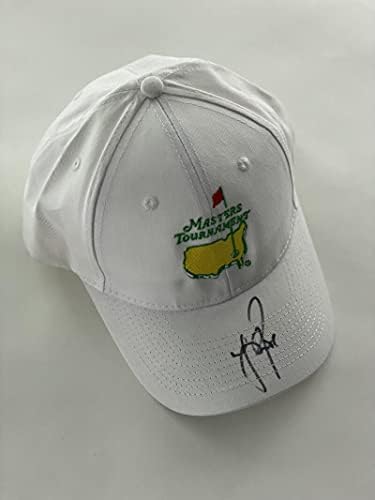 ג'סטין רוז חתום על חתימה אוגוסטה מאסטרס כובע כובע - 2013 אלוף ארהב פתוח JSA