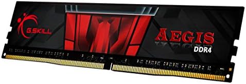 G.Skill AEGIS סדרה 32GB 288 פינים SDRAM DDR4 3200 CL16-18-18-38 1.35 וולט זיכרון שולחן עבודה שולחן עבודה כפול F4-3200C16Q-32GIS