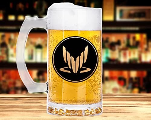 Mass Effect Specter Beer Bure. ספל בירה זכוכית בהתאמה אישית. ספל גיימר. מכלית זכוכית. מתנה בשבילו. מתנת גיימר זכוכית