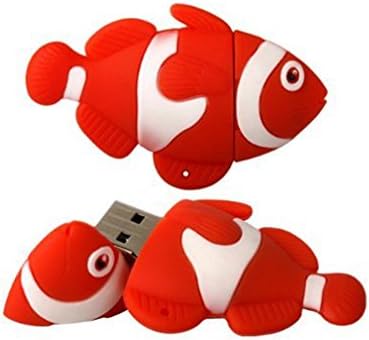 USB 2.0 כונן פלאש מזיכרון מקל אגודל כונני דגים 16 גרם