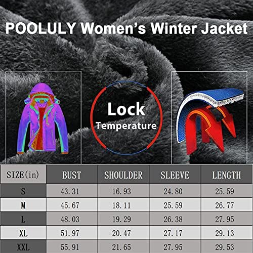 נשים של סקי מעיל חם חורף עמיד למים מעיל רוח סלעית מעיל גשם סנובורד מעילים