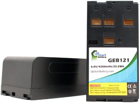 2 חבילה - החלפה לסוללת Leica SR520 - תואם לסוללת מכשיר הסקר של Leica Geb121