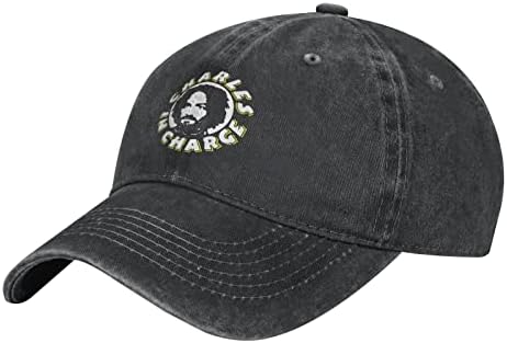 קומיקפארק צ ' ארלס מנסון נהג משאית כובע, מתכוונן רכב בייסבול כובע רטרו שטף קסקט לגברים נשים