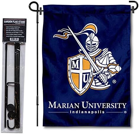 לוגו אקדמי של אוניברסיטת מריאן סט דגל ודגל דגל מעמד מוט מוט