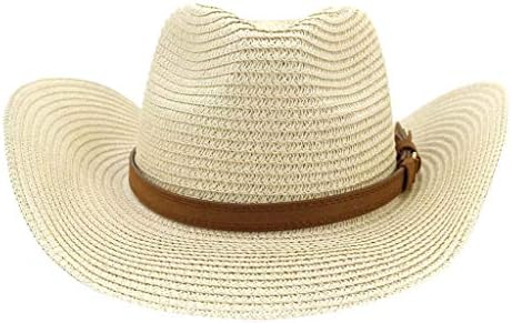 רחב קאובוי פראי כובע מערבי נשים גברים כובע כובעי חוף קש ברים בייסבול כובעי כובעים גדולים עבור נשים