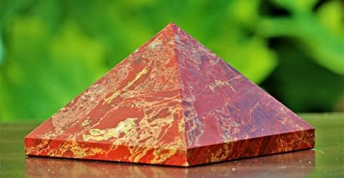 אדום אדום מלוטש ג'ספר קריסטל ריפוי אבן מטאפיזית מגולפת במצרים פירמידה מדיטציה קדושה פנג שואי אבן חן