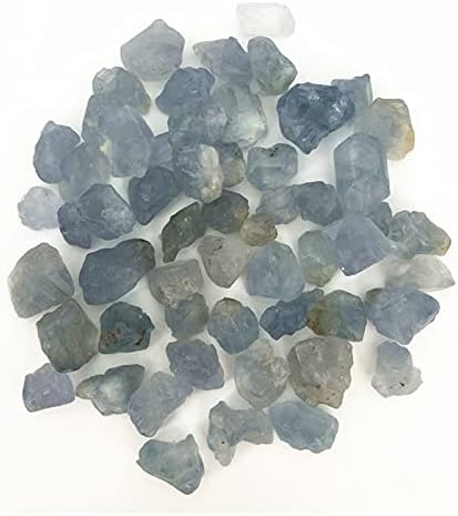 Ruitaiqin Shitu 100 גרם נדיר טבעי כחול סלסטיט גביש אבני חצץ דגימה אבן מחוספסת E291 אבנים טבעיות ומינרלים ylsh107