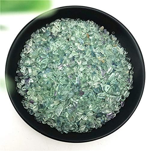 Seewoode AG216 50G 2-4 ממ טבעי ירוק פלואוריט גביש קוורץ קוורץ ריפוי ריפוי אבנים טבעיות ומתנות קריסטלים