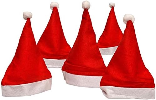 גן של אמנויות סט של 2 חג המולד סנטה קלאוס כובע / סנטה קלאוס כובע החג שמח כובע כובע לחג המולד/חג המולד המפלגה חגיגה