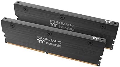 Thermaltake Toughram RC DDR4 3200MHz C16 16GB זיכרון Intel XMP 2.0 מוכן עם תוכנת ניטור ביצועים בזמן אמת RA24D408GX2-3200C16A
