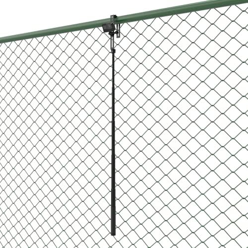 מצלמת פעולה אחורית גדר גדר עבור Baseball של GoPro - צילום זווית גבוהה מראש הגדר - קישור שרשרת קישור גדר
