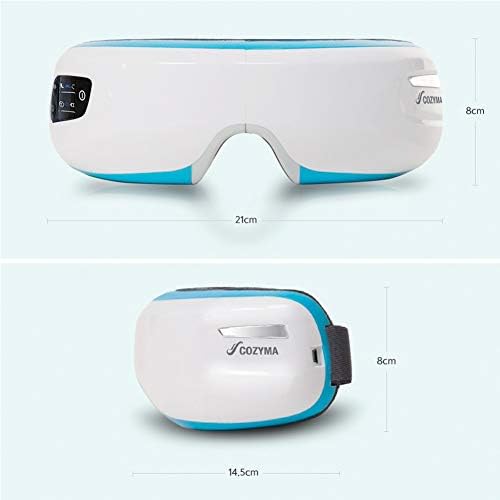 Cozyma io Thermo עיסוי עיניים CME-610 עם חום רטט למוזיקת ​​לחץ אוויר