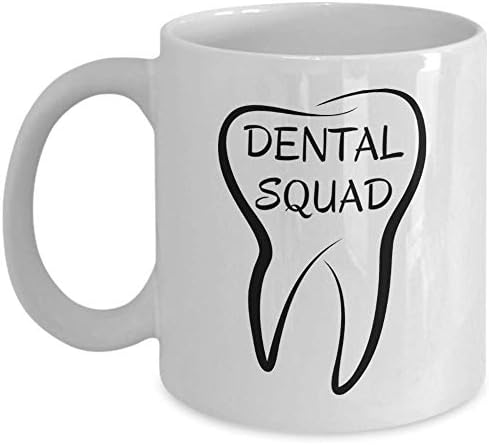 חולית שיניים - מתנה לתרגול שיניים מצחיק מתנה - ספל בדיחה של רופאי שיניים - מתנות למקצוע שיניים - בדיחה מצחיקה