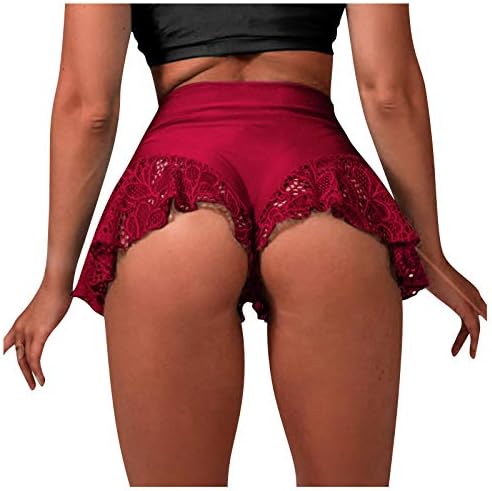 חצאיות ריקוד מותניים מיני סקסיות נשים נשים פרועות מוט מכנסיים מכנסיים חמים מכנסיים קצרים צמודים רשת זורמת תחתונים זורמים
