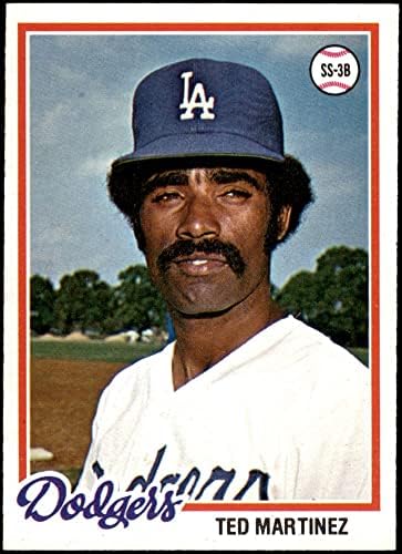 1978 Topps 546 טד מרטינז לוס אנג'לס דודג'רס NM Dodgers