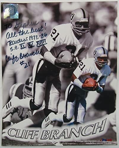 סניף צוק חתום על חתימה אוטומטית 8x10 צילום עם כתובת - תמונות NFL עם חתימה