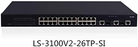 H3C LS-S3100V2-26TP-SI מתג Ethernet 24-יציאה 100 מ 'שכבה 2 מתג מדף ניהול רשת חכמה