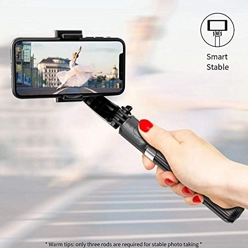 Stand Wabe Stand and Mount תואם ל- Vodafone Smart Turbo 7 - Gimbal Selfiepod, Selfie Stick Stick הניתן להרחבה