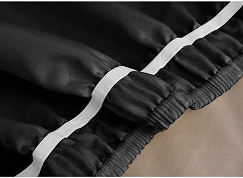Obytex עוטף סביב חצאיות המיטה, חצאית מיטה כותנה אבק אלסטי פרוע משיי רך וקמטים חינם קלאסי מסוגנן מראה בחדר השינה שלך