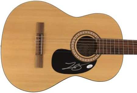 Lee Brice חתום על חתימה בגודל מלא פנדר גיטרה אקוסטית עם אימות JSA - חתיכת מוזיקת ​​קאנטרי, אהבה כמו משוגעת,