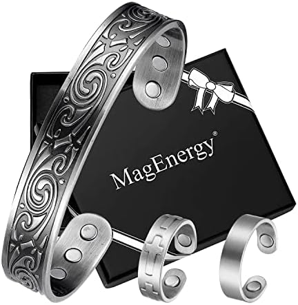 Magenergy טהור נחושת טבעת צמיד מגנט