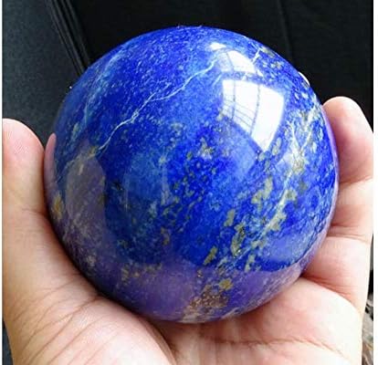 Stonestory Natural Lapis Lazuli ריפוי כדור גביש כדור כדור לרייקי איזון מדיטציה אנרגיה ביתית ומשרדים קישוט