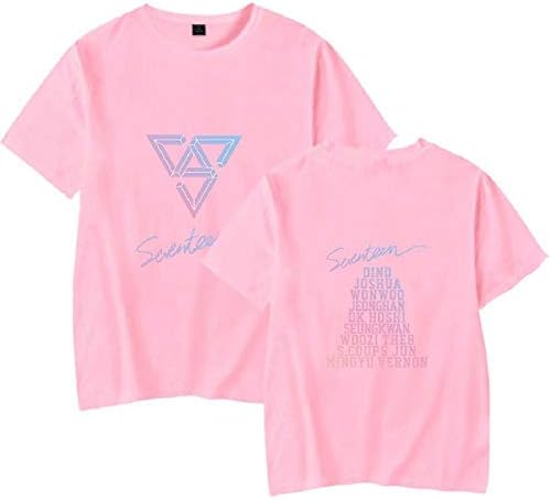 MainLead Kpop Seventeen 17 חולצת טריקו 2018 יפן ארנה SVT